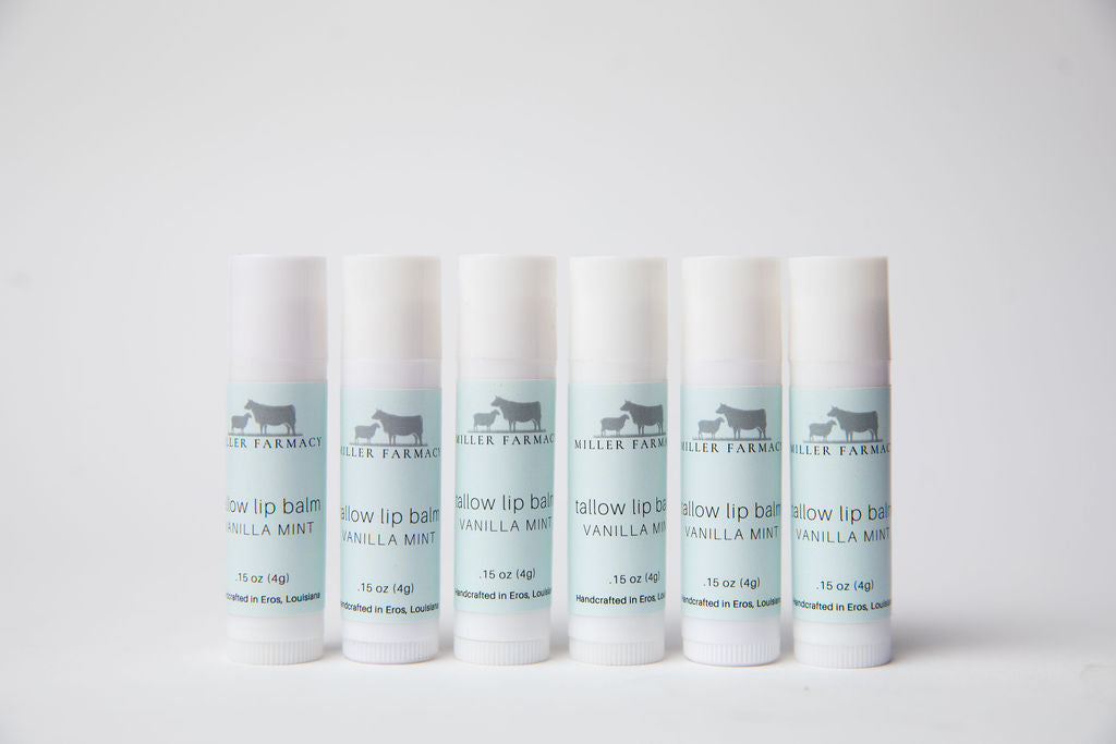 Vanilla Mint Tallow Lip Balm