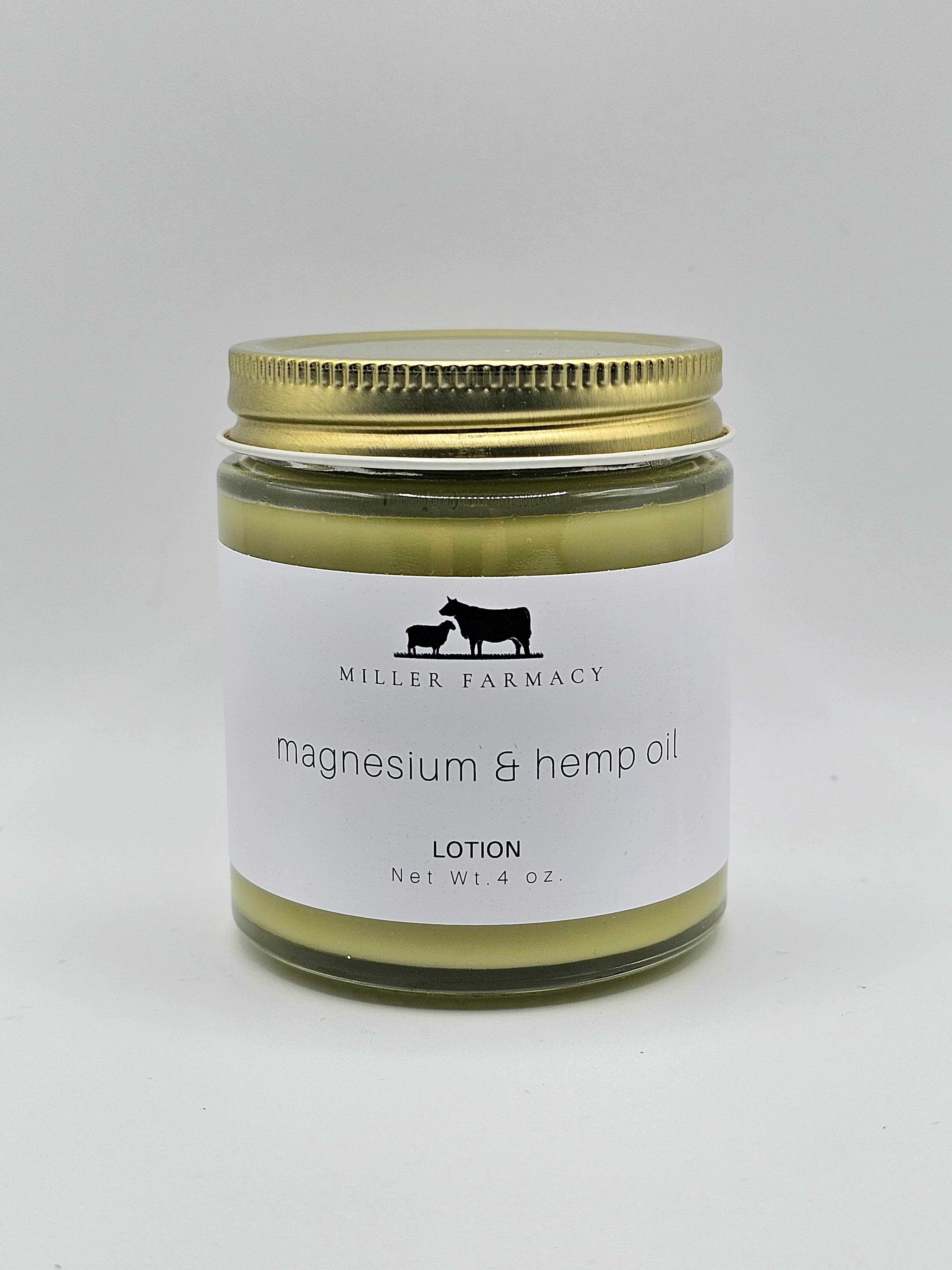 Magnesium & Hemp Oil Lotion